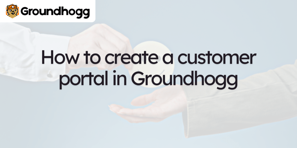 customer portal Groundhogg