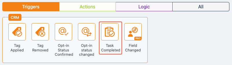 Task Completed | Groundhogg Documentation