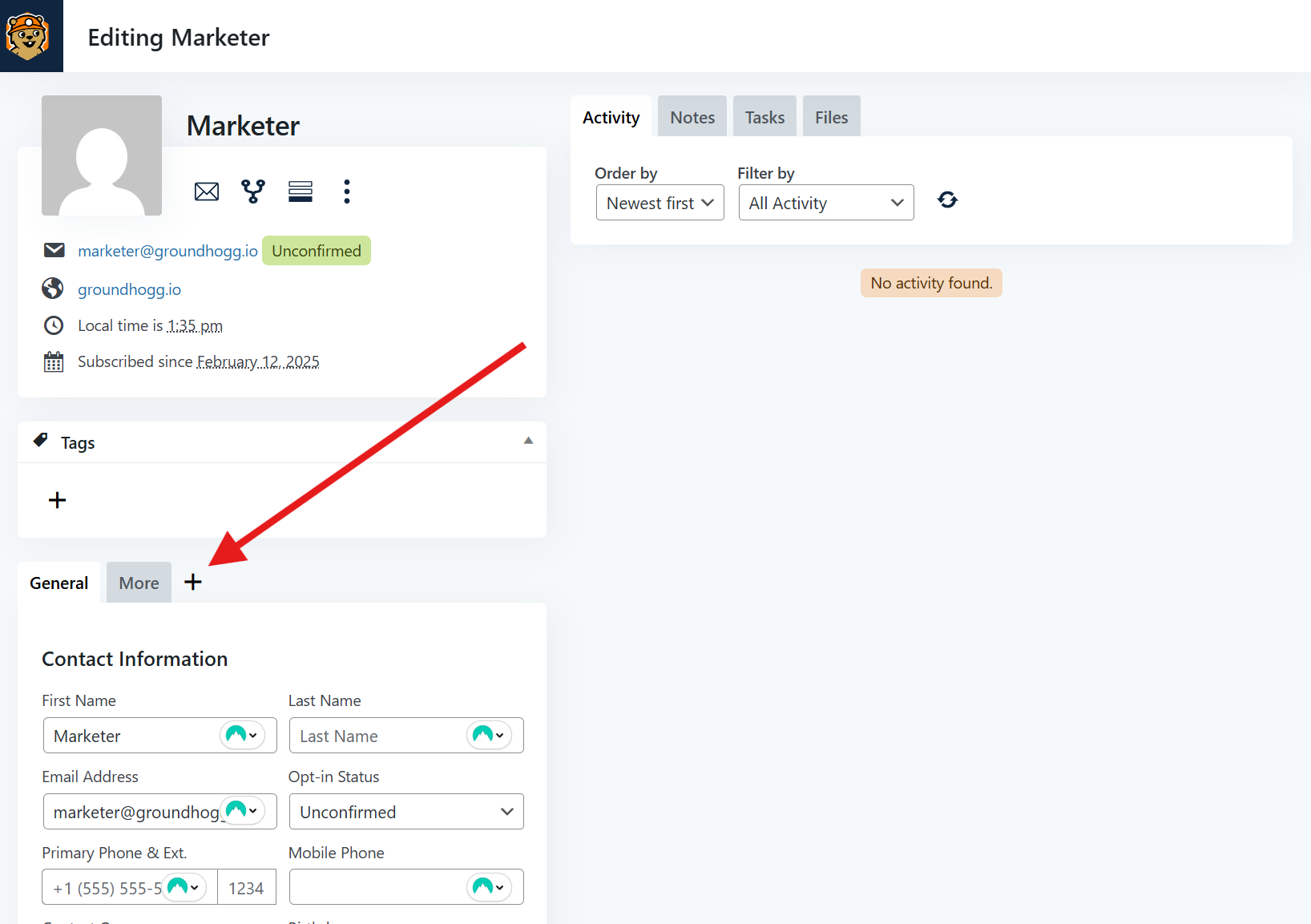 Custom Fields | Groundhogg Documentation